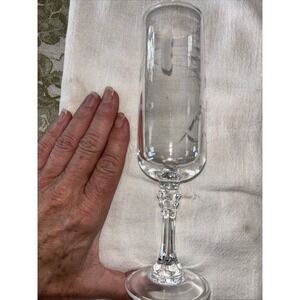 Princess House Heritage Bordeaux Champagne Fluted‎ Glasses 7 1/2"